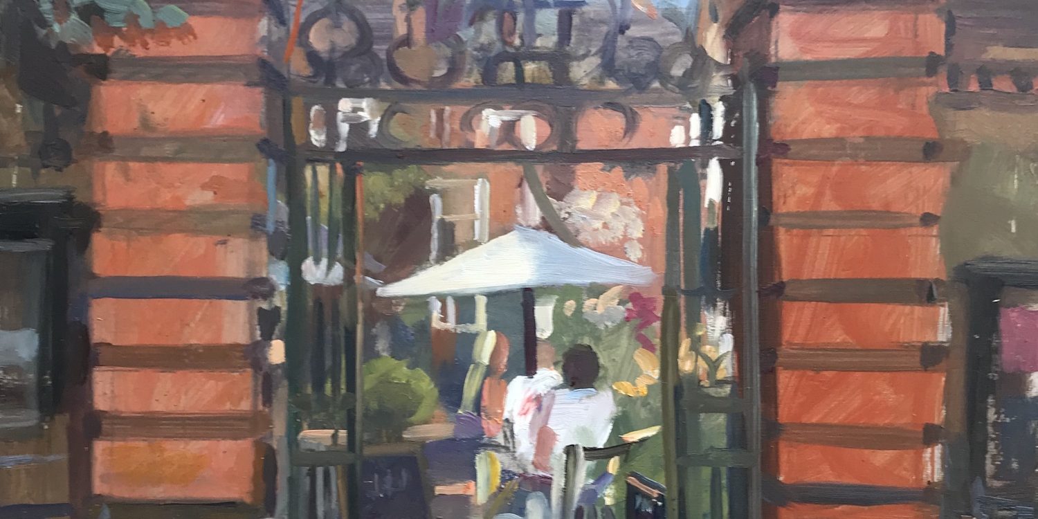 Burgh House - Midday Sun 12 x 12