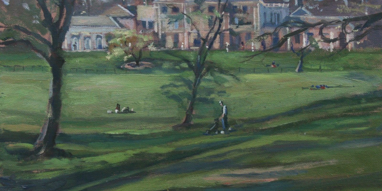 Kenwood House, Garden, Hampstead 10″ x 12″ (SOLD) Kenwood House, Garden, Hampstead