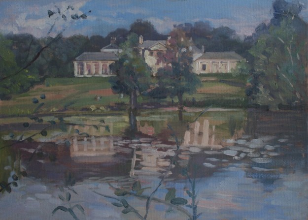 Kenwood House Lake View 10″ x 14″ Sold Kenwood House Lake View 10" x 14"(available)