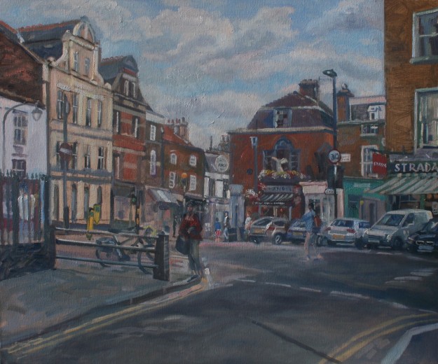 Pond Square in Highgate July 2015 Pond Square in Highgate July 2015