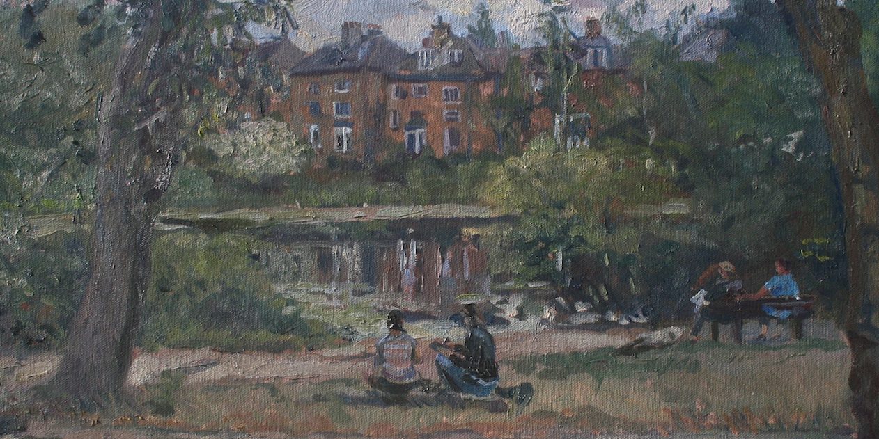 The Pond at Hampstead Heath