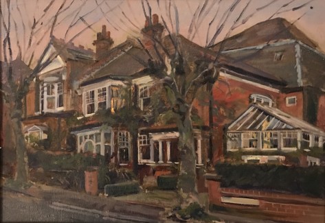 33 Methuen Park N10, end of day mid December (10 x 14) £325