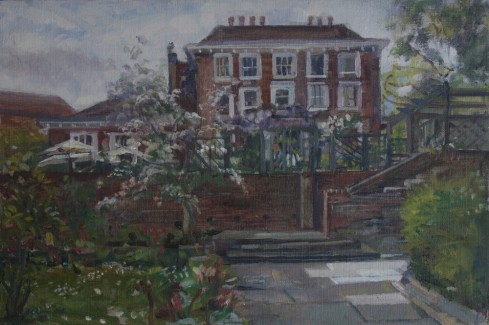Burgh House from the Garden (10 x 15 ) £325 SOLD