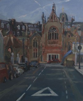 Early Morning (Walton Place Knightsbridge) (12 x 10) £295