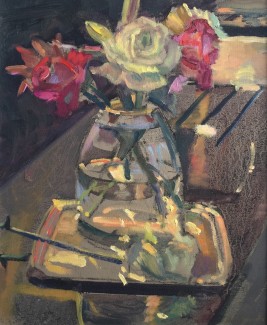 Glowing Flowers on Granite Worktop (12 x 10) £325