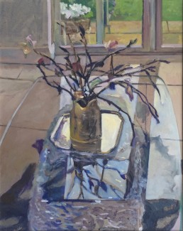 Pale Blue Reflections (16 x 20) SOLD