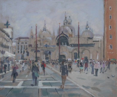 Place San Marco, April Morning (10 x 12) SOLD