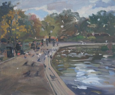 The Boating Lake, Alexandra Palace (10 x 12) £295