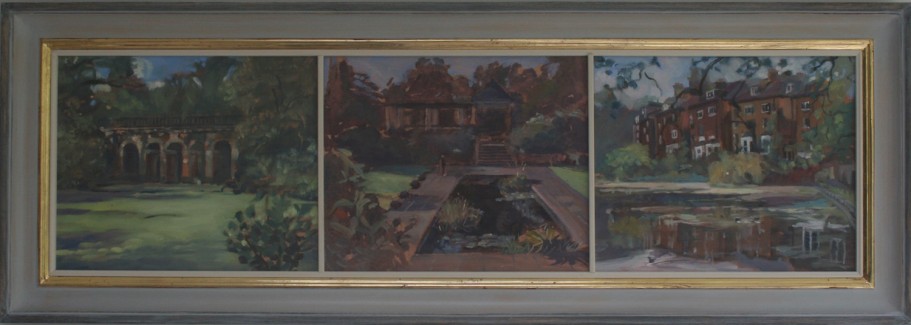 The Hampstead Triptych (36 x 10) £475