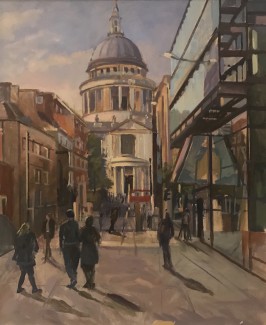Afternoon light St Pauls, St Paul's 20" x 24" £350