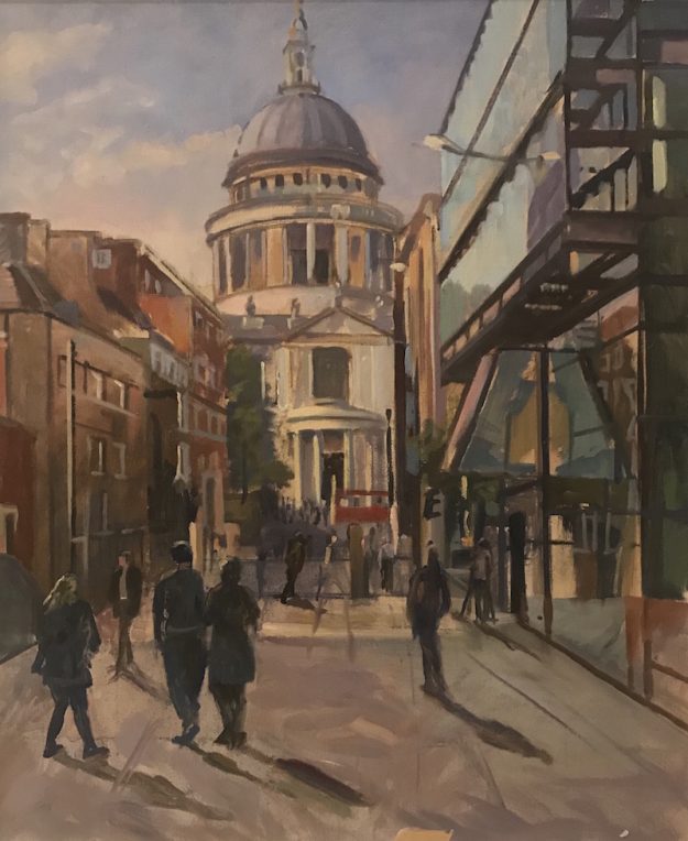 Afternoon light St Pauls, St Paul's 20" x 24" £350