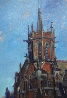 Baptist Church Muswell Hill 10" x 14" £350