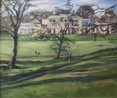 Kenwood House Rear Elevation 10" x 12" £250