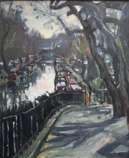 Little Venice Tow Path 10" x 12" £295