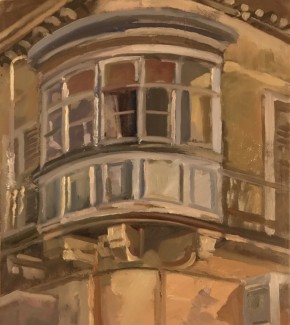 Maltese Balcony, La Valletta 10"x 12" £200 (SOLD)