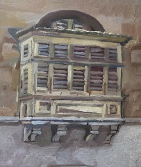 Maltese Balcony Spinola 10"x 12" £200 (SOLD)