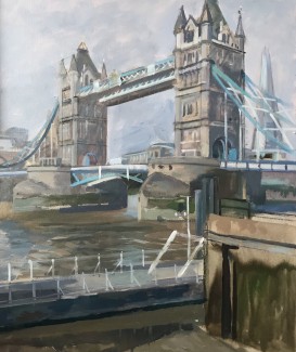 October Morning. Tower Bridge 20"x 24" (SOLD)