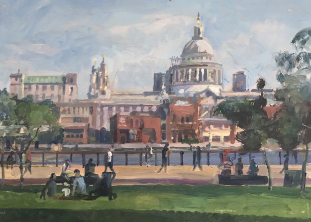 St Paul's from Tate Modern 10" x 14" £295