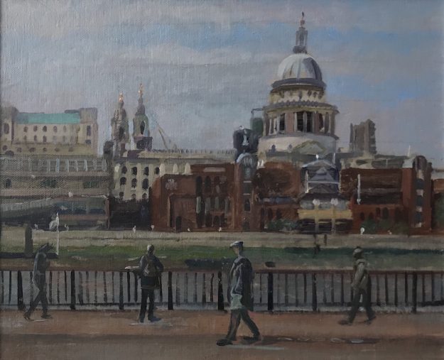 St Paul's from Tate Modern 10" x 14" £325