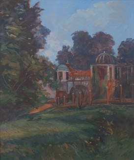 The Secret Rose Garden Hampstead 20"x 24" £395