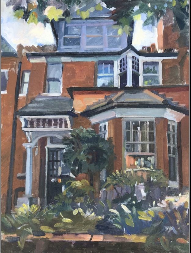 20 Muswell Road. N10 12" x 16" Sold