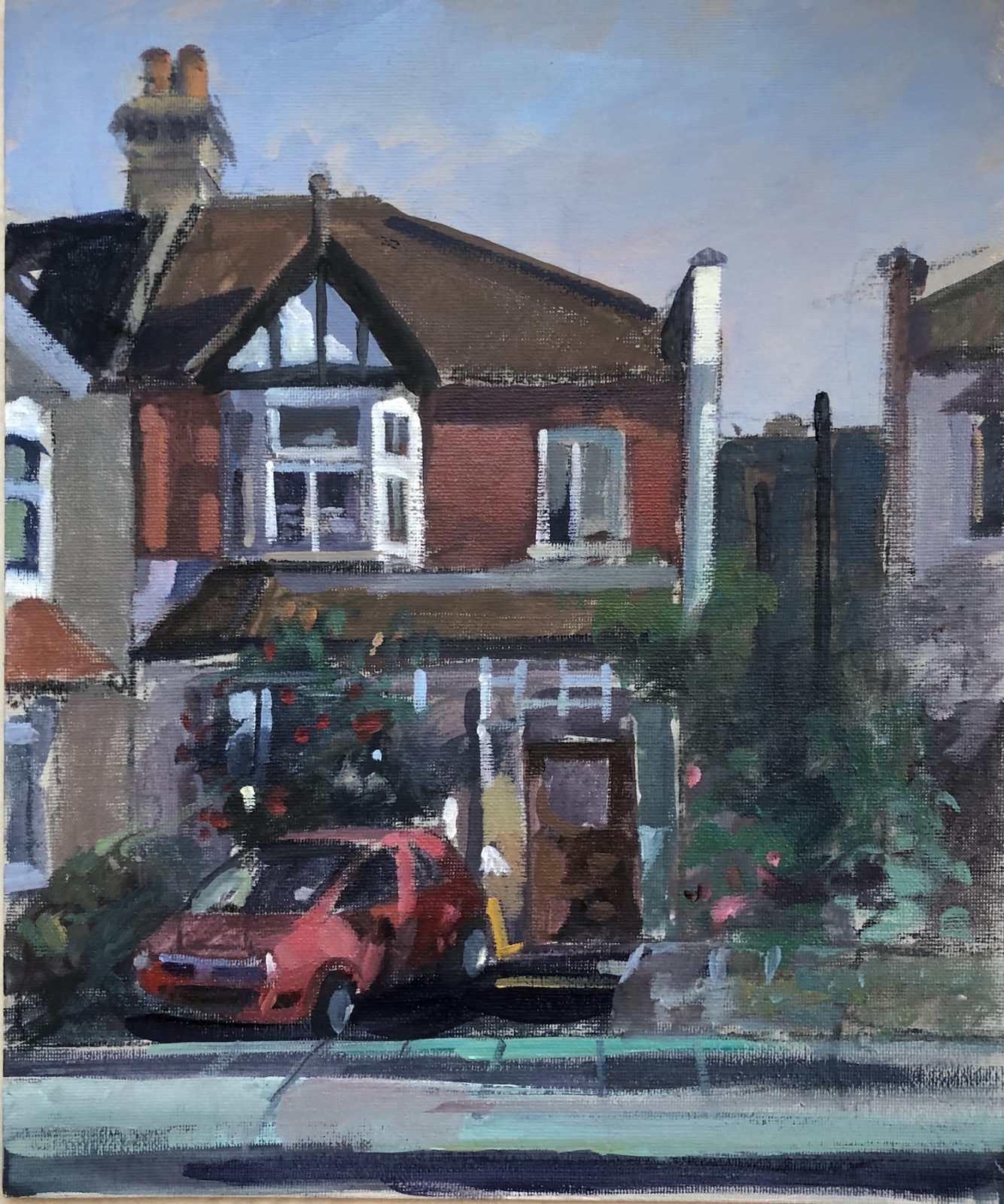 7 Farrer Road, Lockdown View 10" x 12" (available)
