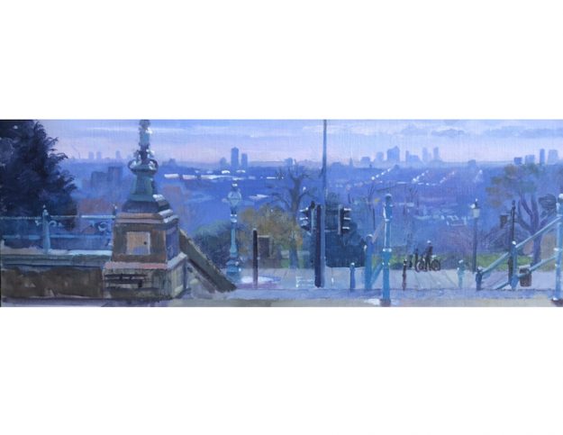 Alexandra Palace Overlooking the City 8 x 24 £495