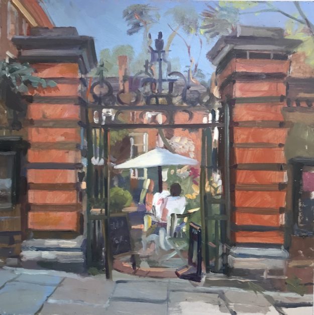 Burgh House - Midday Sun 12 x 12 £325