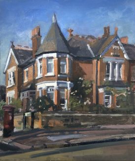 Corner House Dukes Avenue 10" x 12"