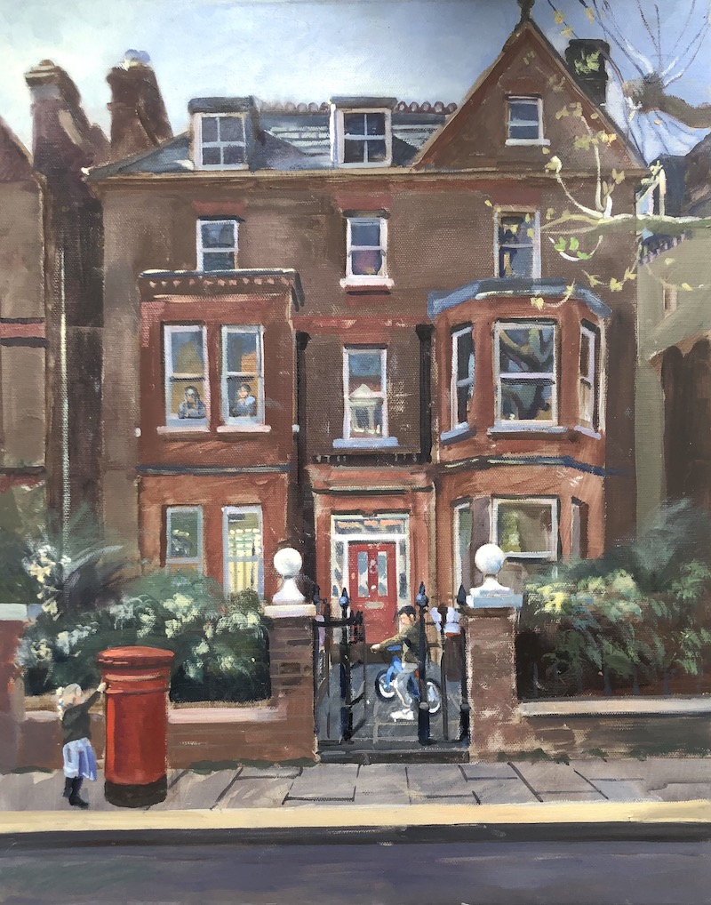 Family Home, Netherhall Gdns, Hampstead, 20 x 16 (Sold)
