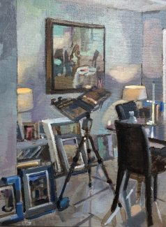 Farrer Road Studio Study 10 x 14 ( available)