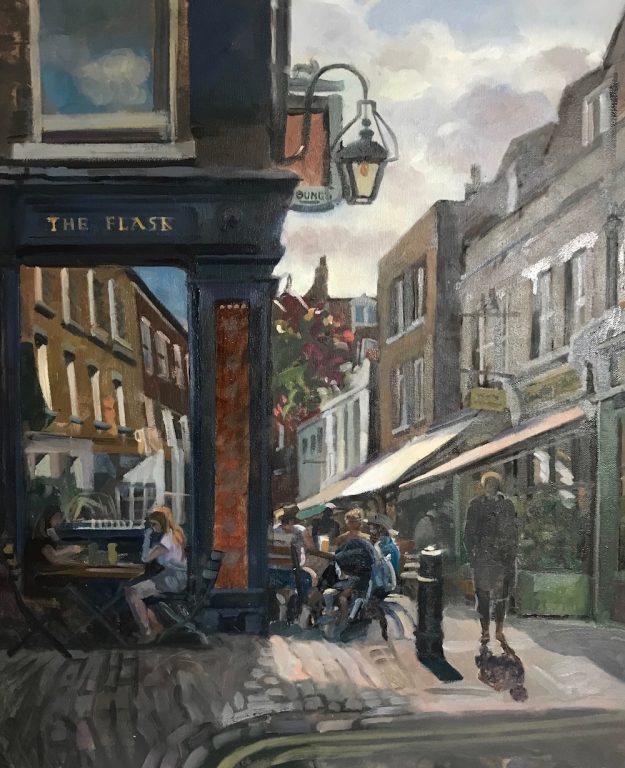 Autumn Afternoon Sun, Flask Walk