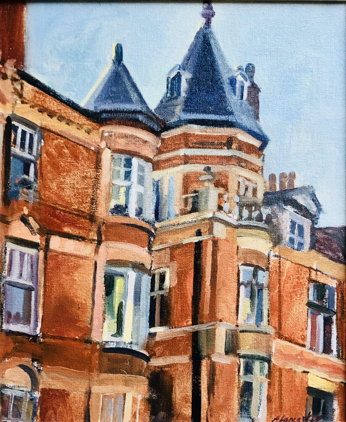 Glistening Hampstead Turrets 10" x 12" available