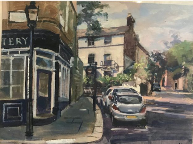 Hampstead Pottery 12 x 16 (SOLD)