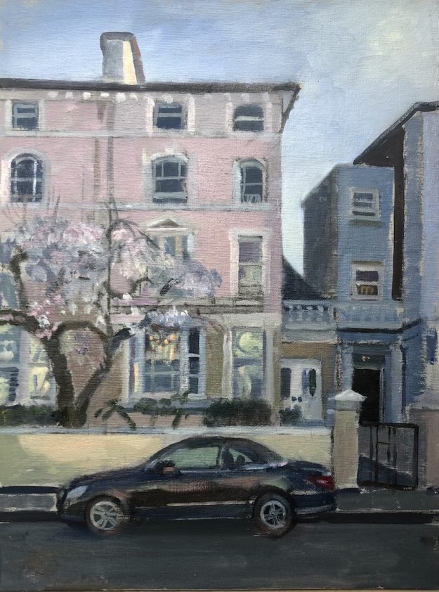 Spring Blossom. Regents Park Road 16 x 12 Sold