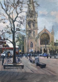 St James Church 10 x 14 £325