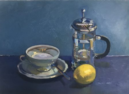 Still Life with a Lemon 16 x 10 £325