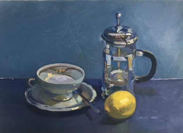 Still Life with a Lemon 16 x 10 £325