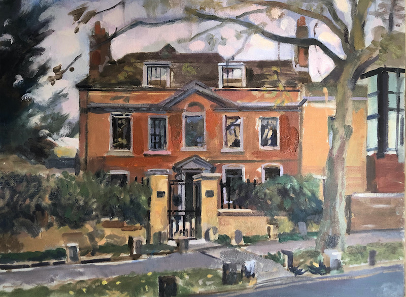 The Apothecary House, Highgate 12" x 16" Available
