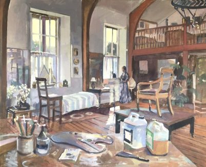 The Artist's Muse, St Clement's Studio 24" x 30" Available