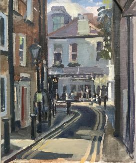 The Hollybush Hampstead (Summer Afternoon) 10 x 12