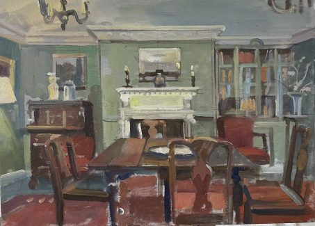 The Library Burgh House 12" x 16" Available