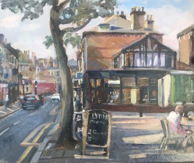 The Lovely Floral Hall, Crouch End 10 x 12 (SOLD)