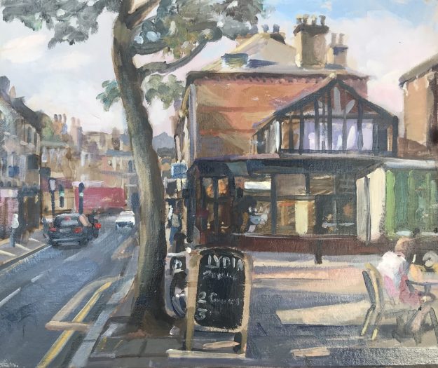 The Lovely Floral Hall, Crouch End 10 x 12 (SOLD)