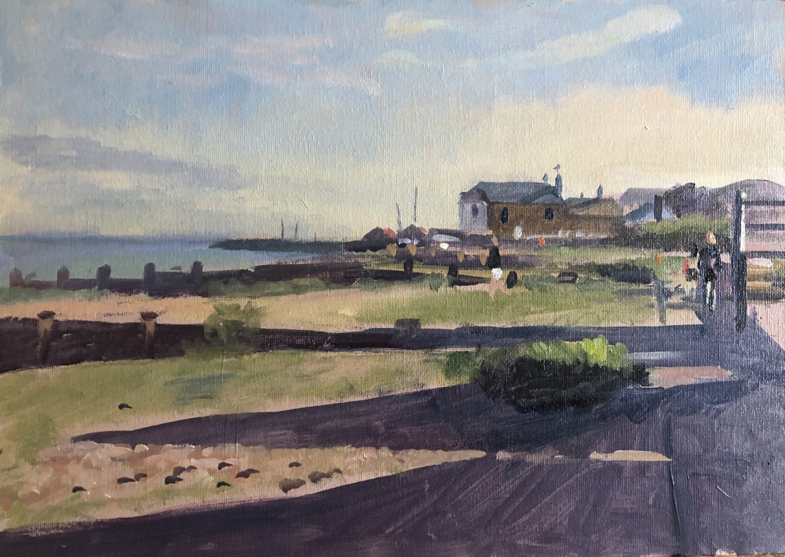 The Whitstable Oyster Company from the Neptune 10 x 14 (SOLD)