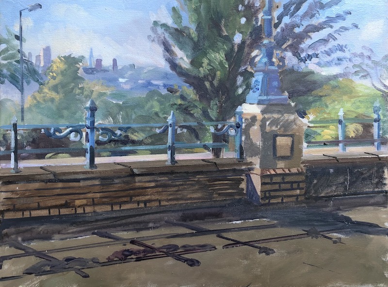 View from Alexandra Palace, Overlooking Crouch End 18th May 2021 12 x 16 £300