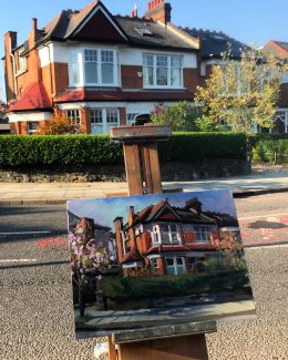 84 Cranley Gardens 12 x 16. £350