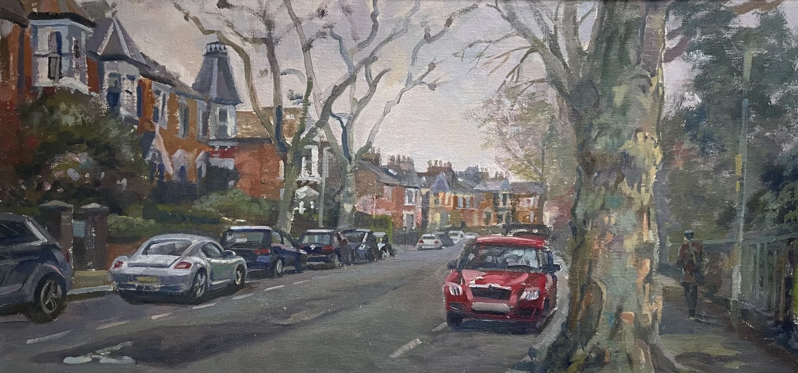Autumn Day, Mount View Road, Crouch End 12 x 24 £595 (Sale price £450)