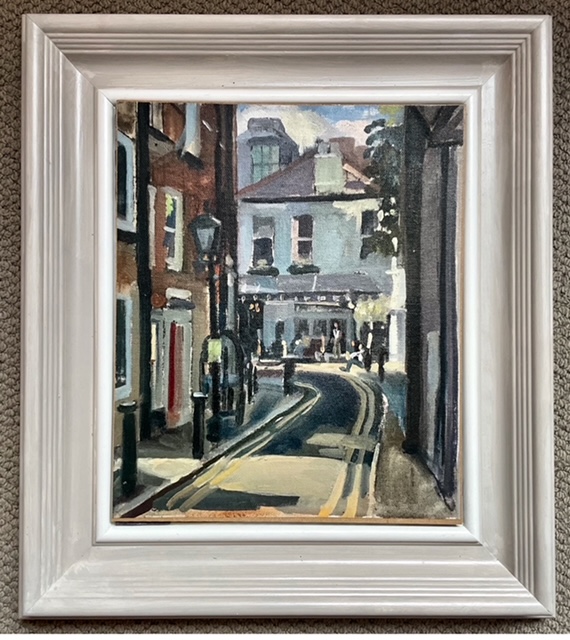 The Holly Bush, Hampstead. Giclee Print on Canvas 10" x 12" £225 (Sale price £175)