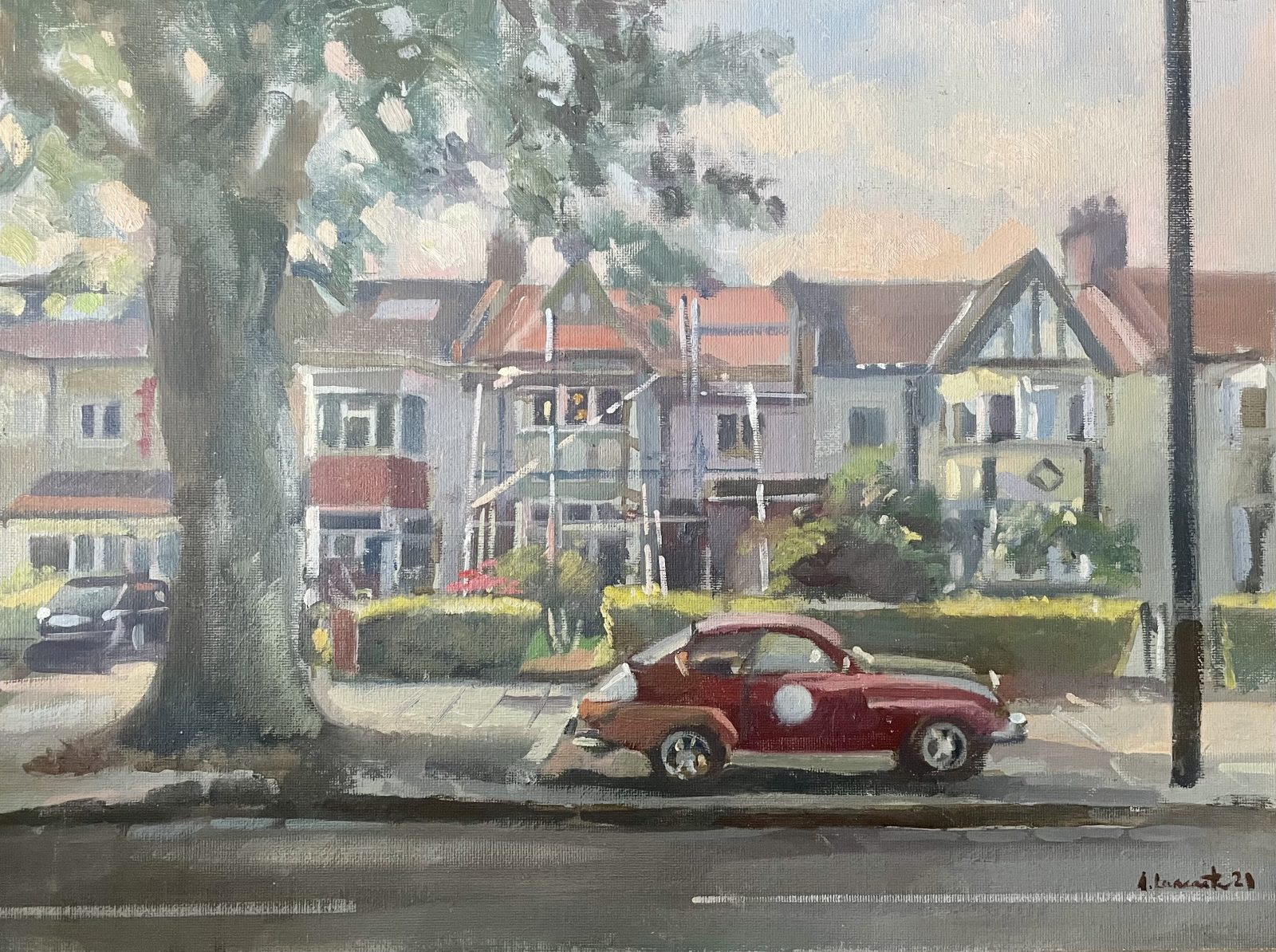 Old Classic, Priory Road. Crouch End 12" x 16" £575 (Sale price £325)